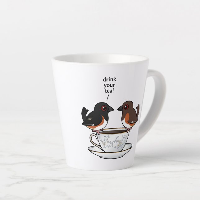 Tasse Latte Bois Ton Thé ! (Angle droit)