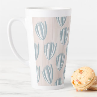 Tasse Latte Bol de chili aux tulipes balnéaires