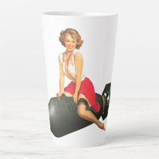Tasse Latte Bombes en moins !Vintage petite fille