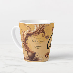 Tasse Latte bon café du matin