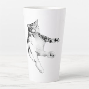 Tasse Latte Bonjour au ventre