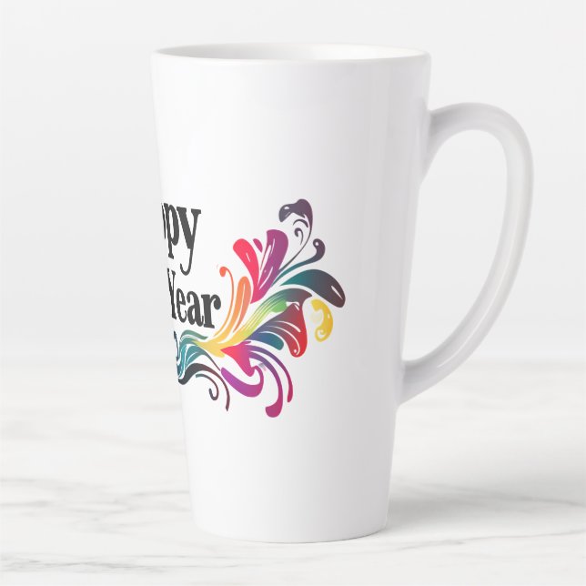 Tasse Latte Bonne année (Droite)