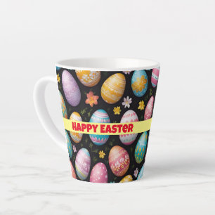 Tasse Latte Bonne collection d'oeufs de Pâques