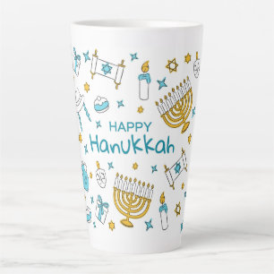 Tasse Latte Bonne Hanoukka