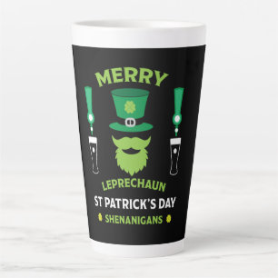 Tasse Latte Bonne Saint Patrick d'Irlande Australie 17 mars