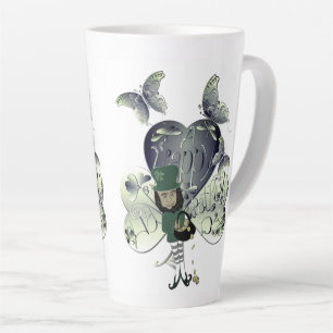 Tasse Latte "Bonne Saint Patrick" Leprechaun