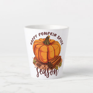 Tasse Latte Bonne saison des épices Citrouilles