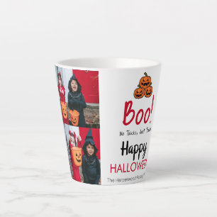 Tasse Latte Boo citrouille jack-o-lanterne heureux Halloween 2
