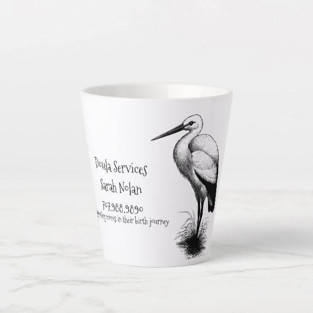 Tasse Latte Bouche de Whimsical Doula promotionnelle (Devant)