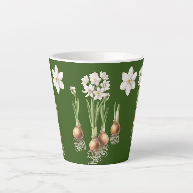 Tasse Latte Boug en latte du printemps - Vert du printemps (Devant)