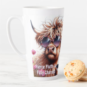 Tasse Latte Boug Latte de vache Sassy Highland personnalisé