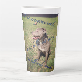 Tasse Latte Boug Pitbull Latte