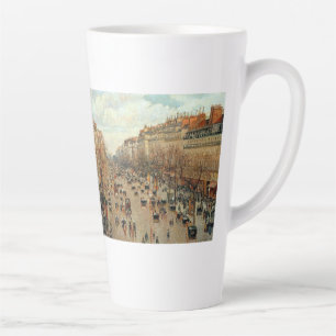 Tasse Latte Boulevard Montmartre-Eremitage Camille Pissarro