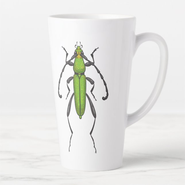 Tasse Latte Bousier vert (Droite)