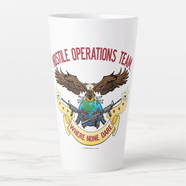 Tasse Latte BOUTEILLE DE latte CHAUDE (Devant)