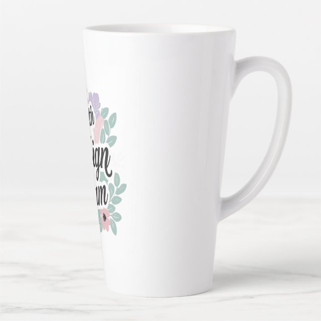 Tasse Latte Bouteille d'eau (Droite)