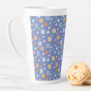 Tasse Latte Boutons de coupe