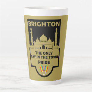 Tasse Latte Brighton Gay pride - Brighton England LGBT -