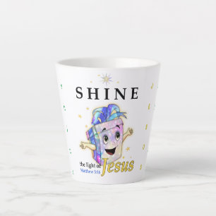 Tasse Latte Brille Jésus