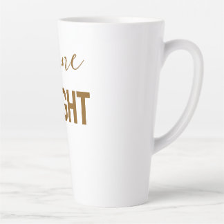 Tasse Latte Brillez de mille feux – T-Shirt graphique à l'écla