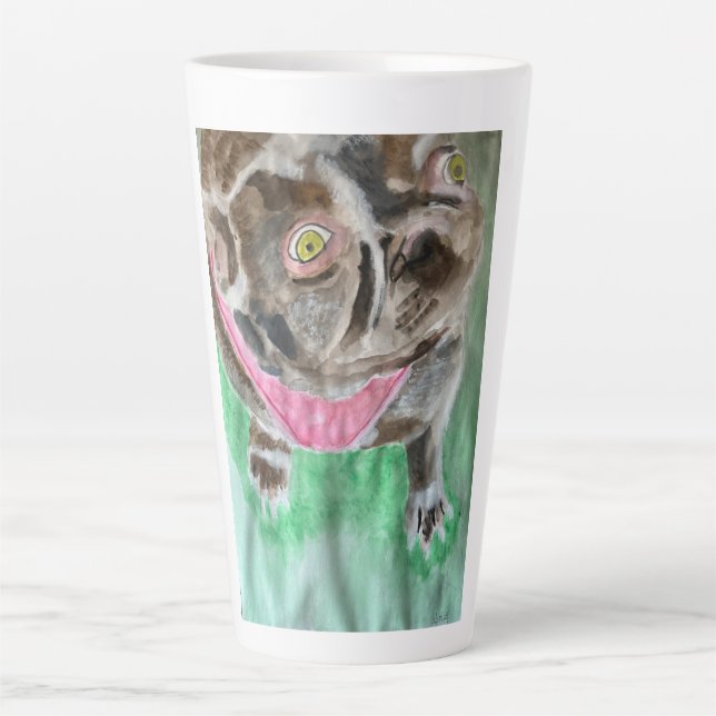 Tasse Latte Bruno le bulldog (Devant)