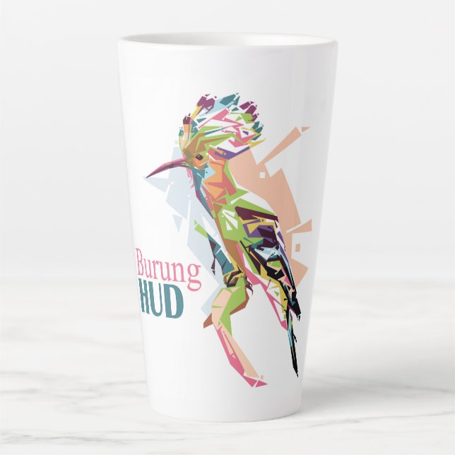 Tasse Latte Burung HUD Pop art (Devant)