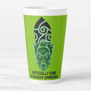 Tasse Latte Cadeau de la citoyenneté néo-zélandaise Nouveau