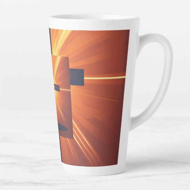 Tasse Latte cadeau de Noël (Droite)