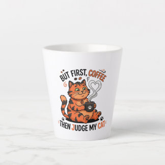 Tasse Latte Cadeau drôle pour amateur de café et de chien