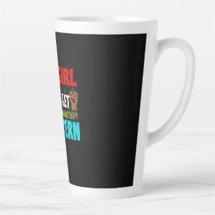 Tasse Latte Cadeau équestre Cowgirl Laissons l'Occident