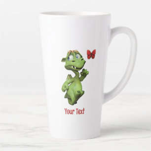 Tasse Latte Cadeau Papillon Monstre Mignon