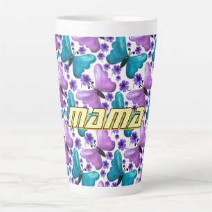 Tasse Latte Cadeau personnalisé et sur mesure pour la fête des