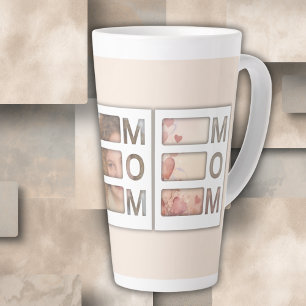 Tasse Latte Cadeau personnalisé pour la meilleure maman 3 Gril