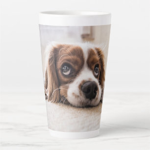 Tasse Latte Cadeau photo chien chat