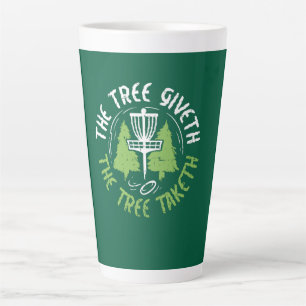 Tasse Latte Cadeau pour joueur de Golf avec Disque