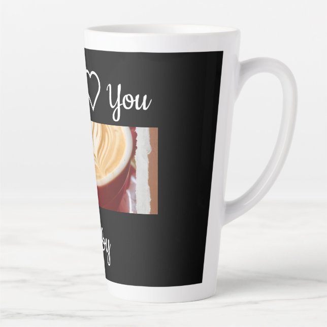 Tasse Latte Cadeau pour mari (Droite)