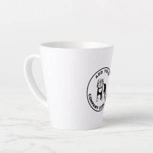 Tasse Latte Cadeau publicitaire de marketing moderne avec logo