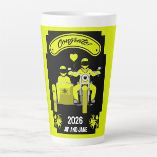 Tasse Latte Cadeaux De Mariage De Moto Pour Couple