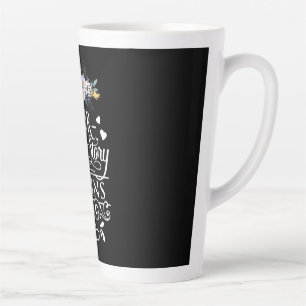 Tasse Latte Cadeaux de mariage Notre histoire d'amour commen