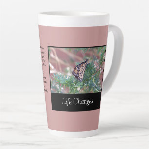 Tasse Latte Cadeaux inspirants Changements de durée de vie