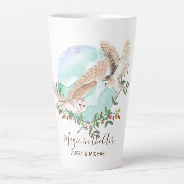 Tasse Latte CADEAUX OWL - Personnalisés (Devant)