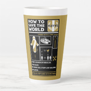 Tasse Latte Cadeaux Pour Athéistes