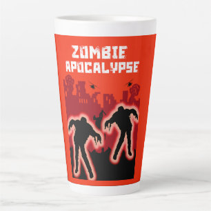 Tasse Latte Cadeaux Zombie Apocalypse