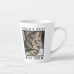 Tasse Latte Cadre photo pour animaux de compagnie empreintes d