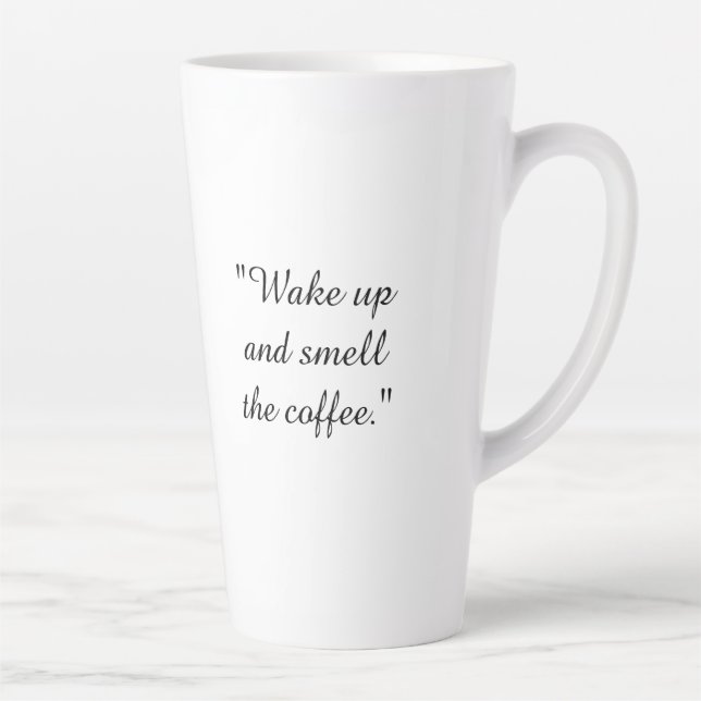 Tasse Latte café & amour (Droite)