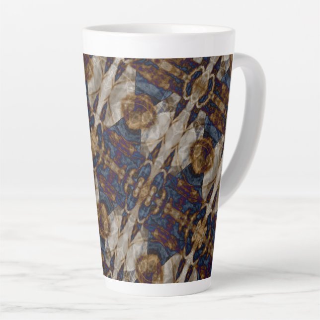 Tasse Latte café complexe (Angle droit)