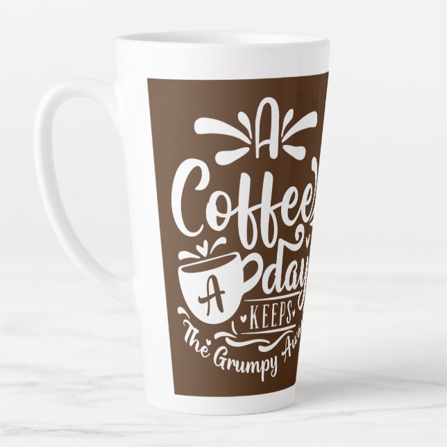Tasse Latte Café Grumpy (Gauche)