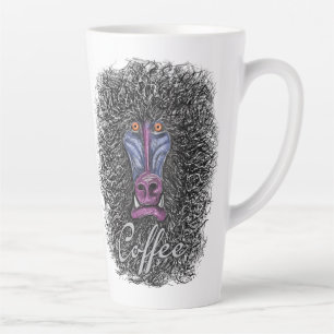 Tasse Latte Café Mandrill
