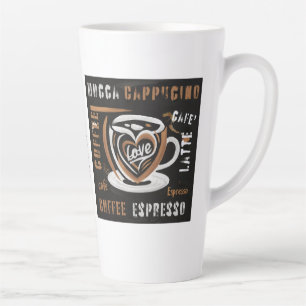 Tasse Latte Café Mocca Cappucino Esspreso Café'Latte