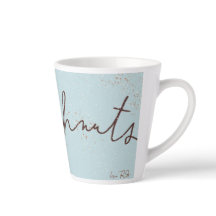 Café rétro et pâte de noix dorée orange